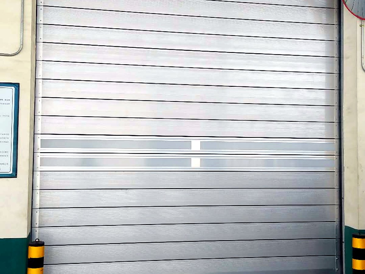 硬质快速门项目实拍 — 重庆立高门业